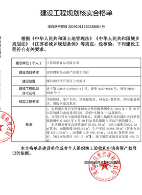 江蘇阿惠食品 匠心規(guī)劃，打造高標(biāo)準(zhǔn)鹵制肉制品及副產(chǎn)品加工項(xiàng)目